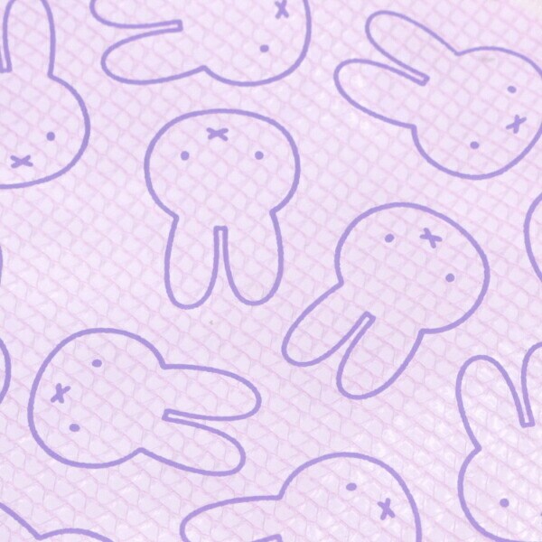 ミッフィー miffy ターポリンフラットポーチ(ピンク)