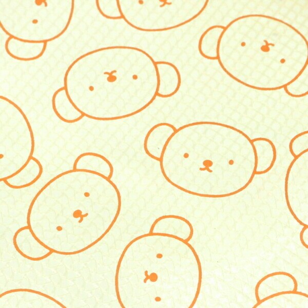 ミッフィー miffy ボリス ターポリンフラットポーチ(イエロー)