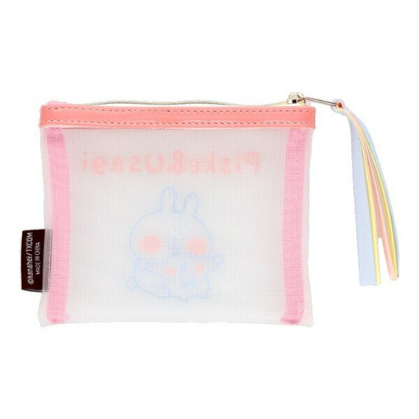 カナヘイの小動物 メッシュポーチミニ(ピンク)