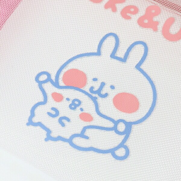 カナヘイの小動物 メッシュポーチミニ(ピンク)