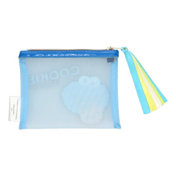 セサミストリート クッキーモンスター メッシュポーチ ミニ