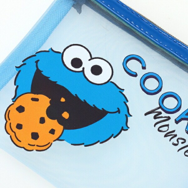 セサミストリート クッキーモンスター メッシュポーチ ミニ