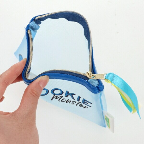 セサミストリート クッキーモンスター メッシュポーチ ミニ