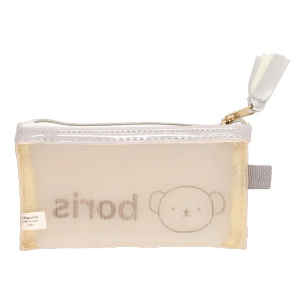 ミッフィー miffy ボリス タイニーメッシュポーチ(アイボリー)
