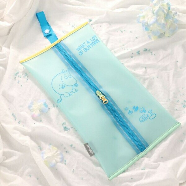 ムーミン ティッシュカバー(ブルー)