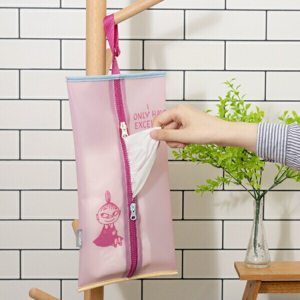 ムーミン リトルミイ ティッシュカバー(ピンク)