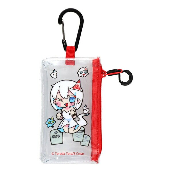 寺田てら おばけちゃん タイニービニールポーチ