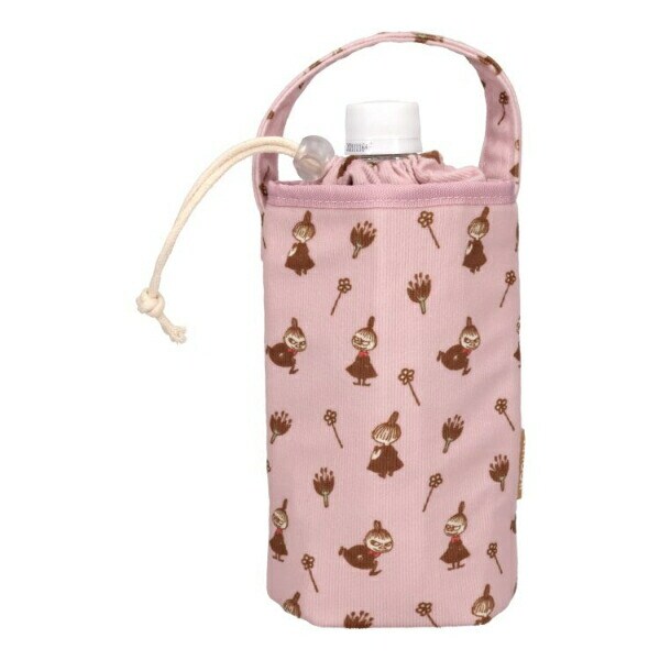ムーミン リトルミイ 細コーデュロイシリーズ ボトルカバー(ピンク)