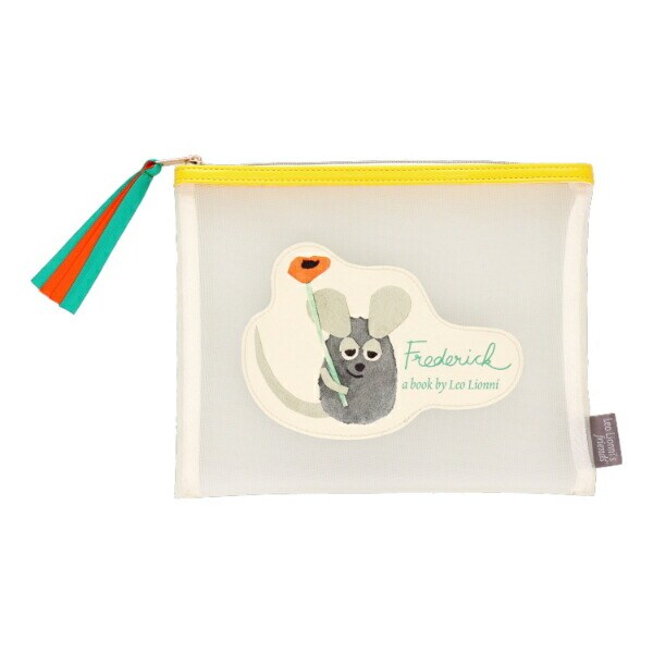 レオレオニ フレデリック メッシュポーチ