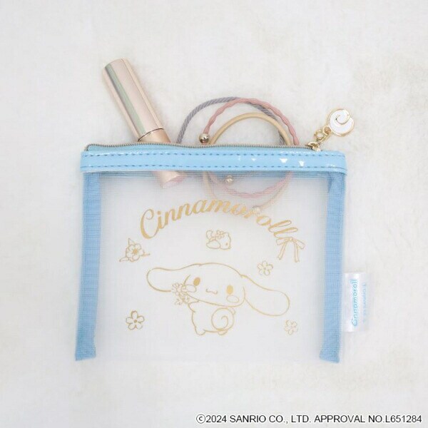 サンリオ シナモロール メッシュポーチミニ シナモン Sanrio