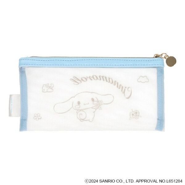 サンリオ シナモロール メッシュポーチスリム シナモン Sanrio