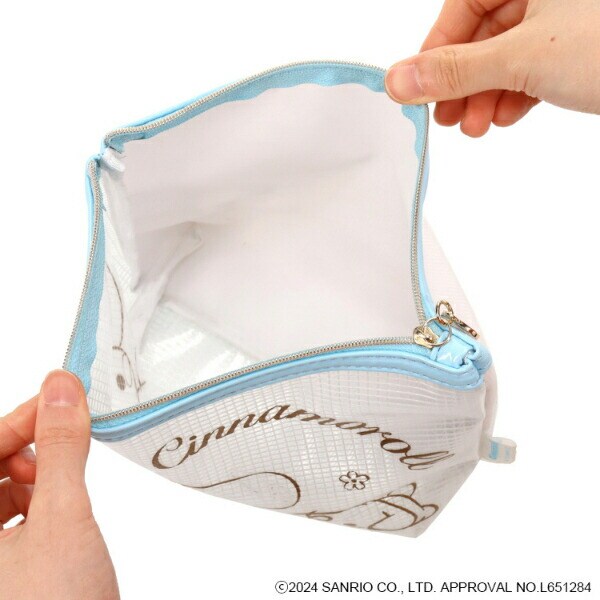 サンリオ シナモロール ターポリンポーチマチ付き シナモン Sanrio