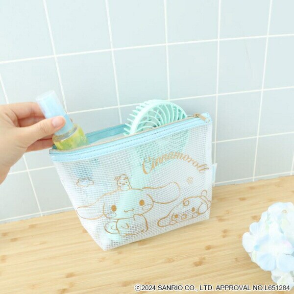 サンリオ シナモロール ターポリンポーチマチ付き シナモン Sanrio