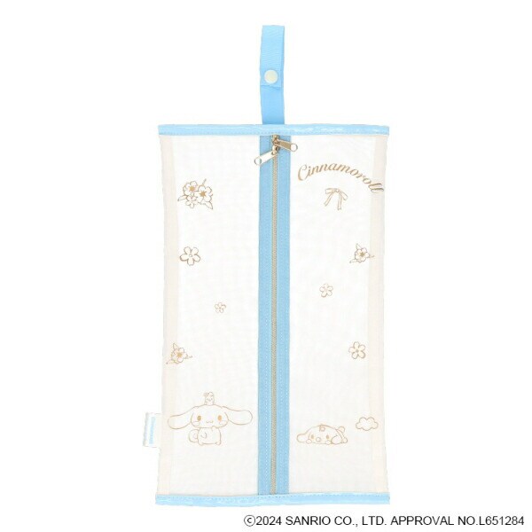 サンリオ シナモロール メッシュティッシュカバー シナモン Sanrio