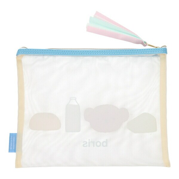 ミッフィー miffy ボリス メッシュポーチフラット (フード)