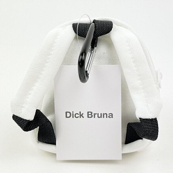 ミッフィー miffy フェイス スウェットリュック型ポーチ(ホワイト) ぬい活