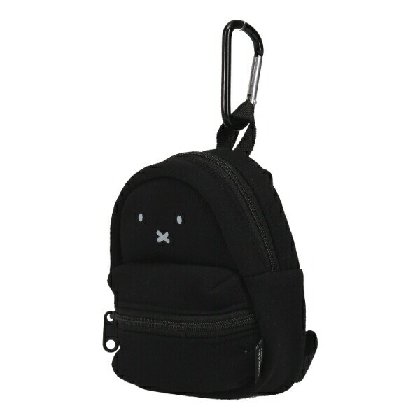 ミッフィー miffy スウェットリュック型ポーチ(ブラック) バッグ