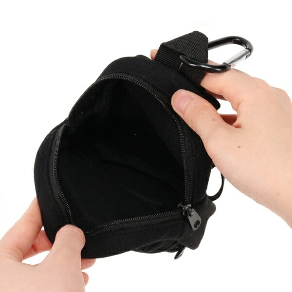 ミッフィー miffy スウェットリュック型ポーチ(ブラック) バッグ