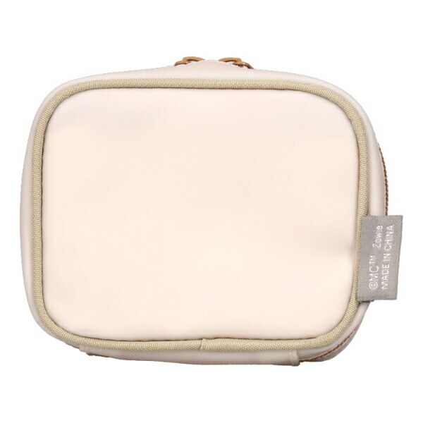 ムーミン ニョロニョロ ミニ じゃばらメッシュポーチ(ライトベージュ)