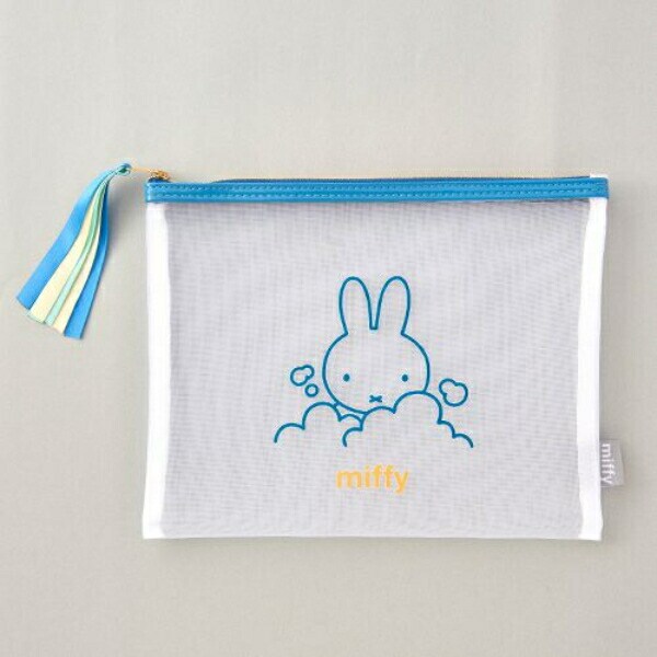 ミッフィー miffy メッシュポーチ フラット