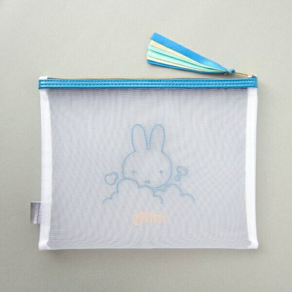 ミッフィー miffy メッシュポーチ フラット