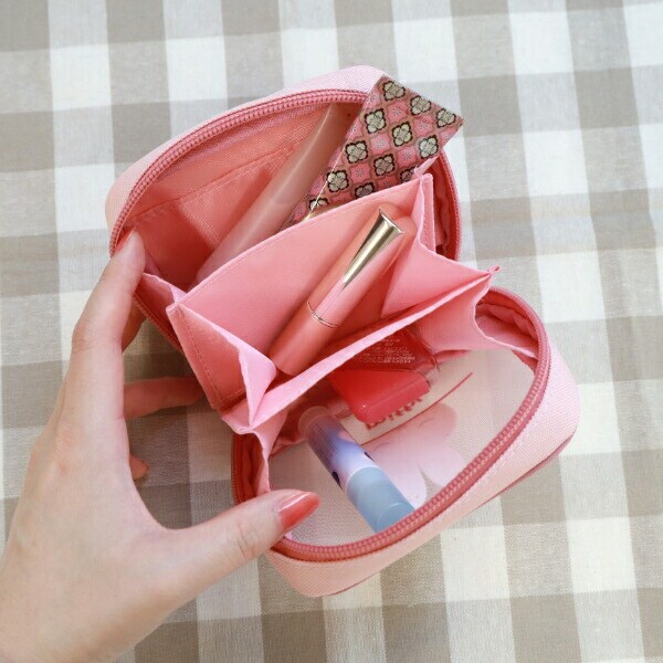 ミッフィー miffy じゃばらメッシュポーチS (ピンク)