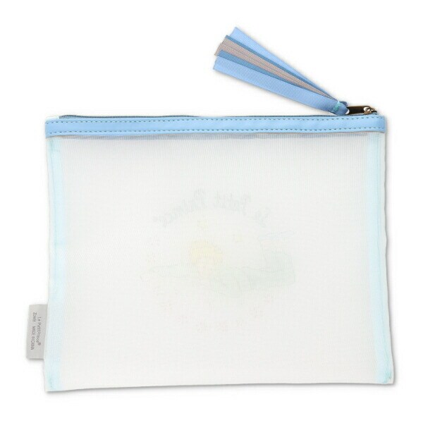 星の王子さま メッシュポーチフラット(ブルー)