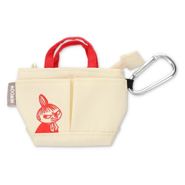 ムーミン リトルミイ ミニトートキーケース(レッド×アイボリー)