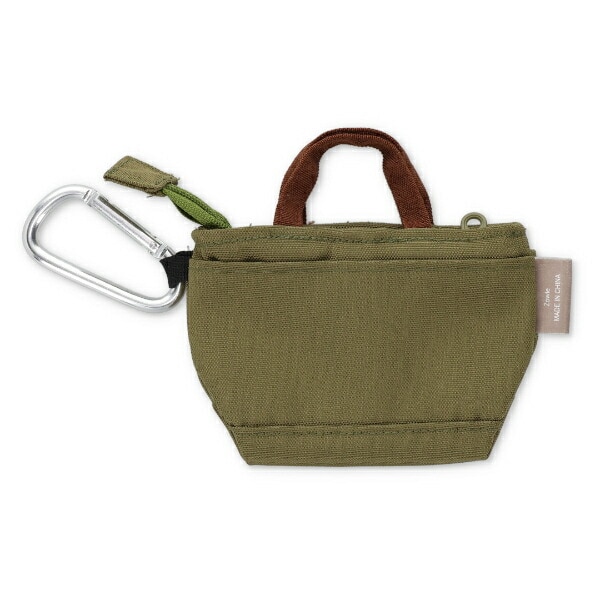 ムーミン スナフキン ミニトートキーケース スナフキン(ブラウン×グリーン)