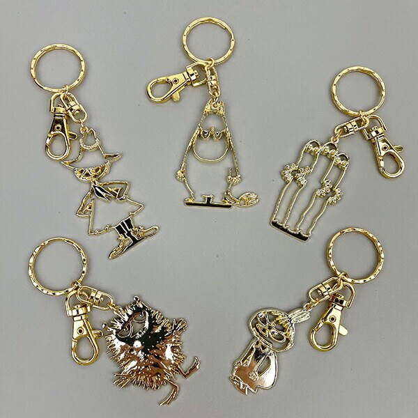 ムーミン ムーミン(アングリー) GOLDキーホルダー MOOMIN