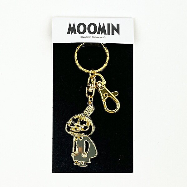 ムーミン リトルミイ(横) GOLDキーホルダー MOOMIN