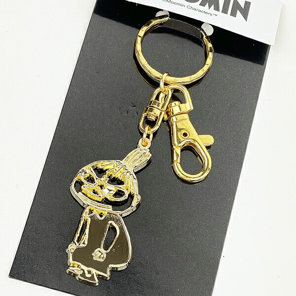 ムーミン リトルミイ(横) GOLDキーホルダー MOOMIN