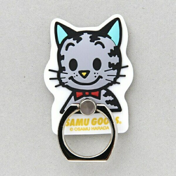 オサムグッズ キャット スマートフォンリング OSAMUGOODS