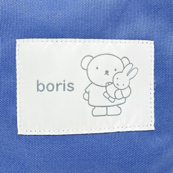 ミッフィー miffy BIGワッペンポーチ ネイビー