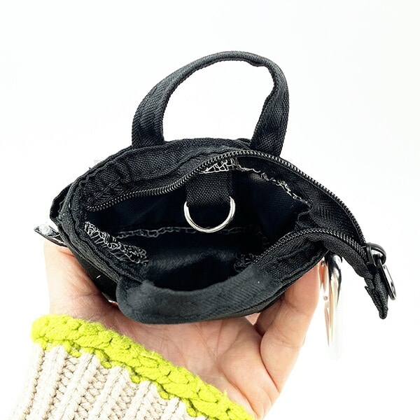 ミッフィー miffy ミニトートキーケース(ブラック) ポーチ ぬい活