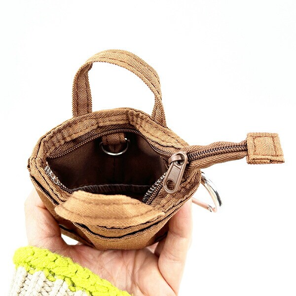 ミッフィー miffy ボリス ミニトートキーケース(ブラウン) ポーチ ぬい活