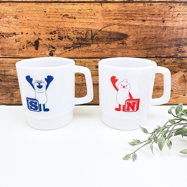 パペットスンスン ノンノン スタッキングプラカップ マグカップ コップ 日本製