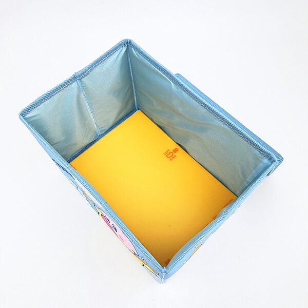 星のカービィ お空ブル- フタ付き折りたたみ収納ボックス