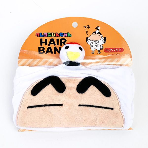 クレヨンしんちゃん ヘアバンド 変身しんちゃん/つる バスグッズ 洗顔 メイク