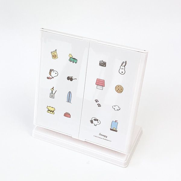 スヌーピー 3面ミラー(アイコン) SNOOPY インテリア メイク