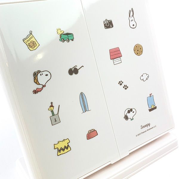 スヌーピー 3面ミラー(アイコン) SNOOPY インテリア メイク