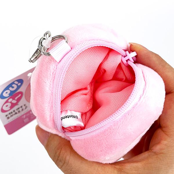 星のカービィ プーピーフェイスミニポーチ ピンク 小物入れ