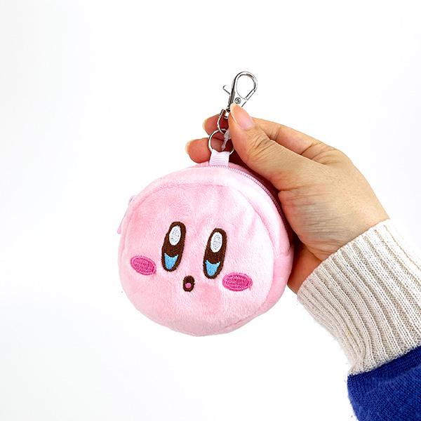 星のカービィ プーピーフェイスミニポーチ ピンク 小物入れ