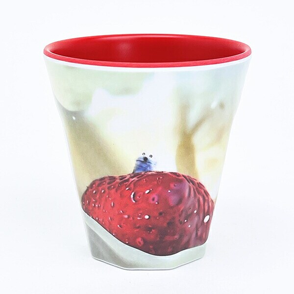 パペットスンスン マットメラミンカップ (いちご) コップ