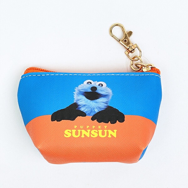 パペットスンスン アップ 三角ミニポーチ