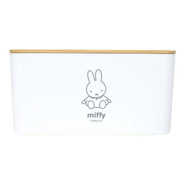 ミッフィー miffy ケーブルボックス ホワイト 収納ケース インテリア