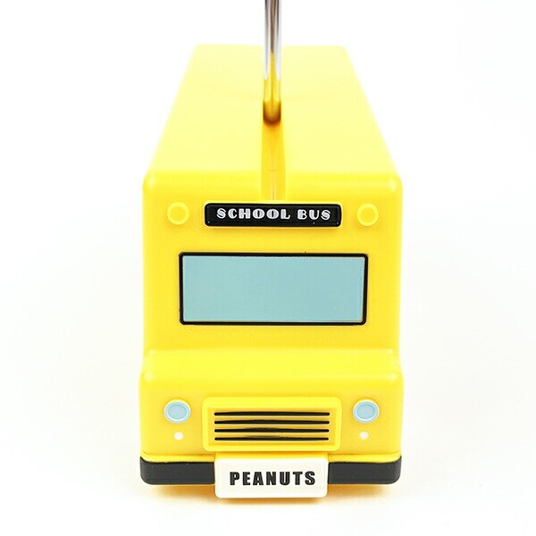 スヌーピー バス型ローラークリーナー イエロー 掃除用品 SNOOPY