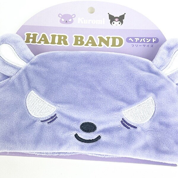 サンリオ クロミ バク ヘアバンド (パープル) Sanrio