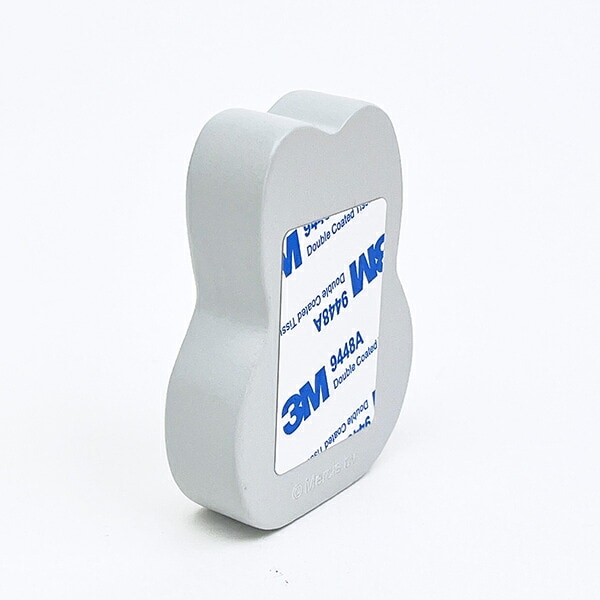 ミッフィー マグネットキーフック グレー