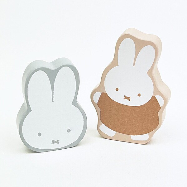 ミッフィー マグネットキーフック グレー